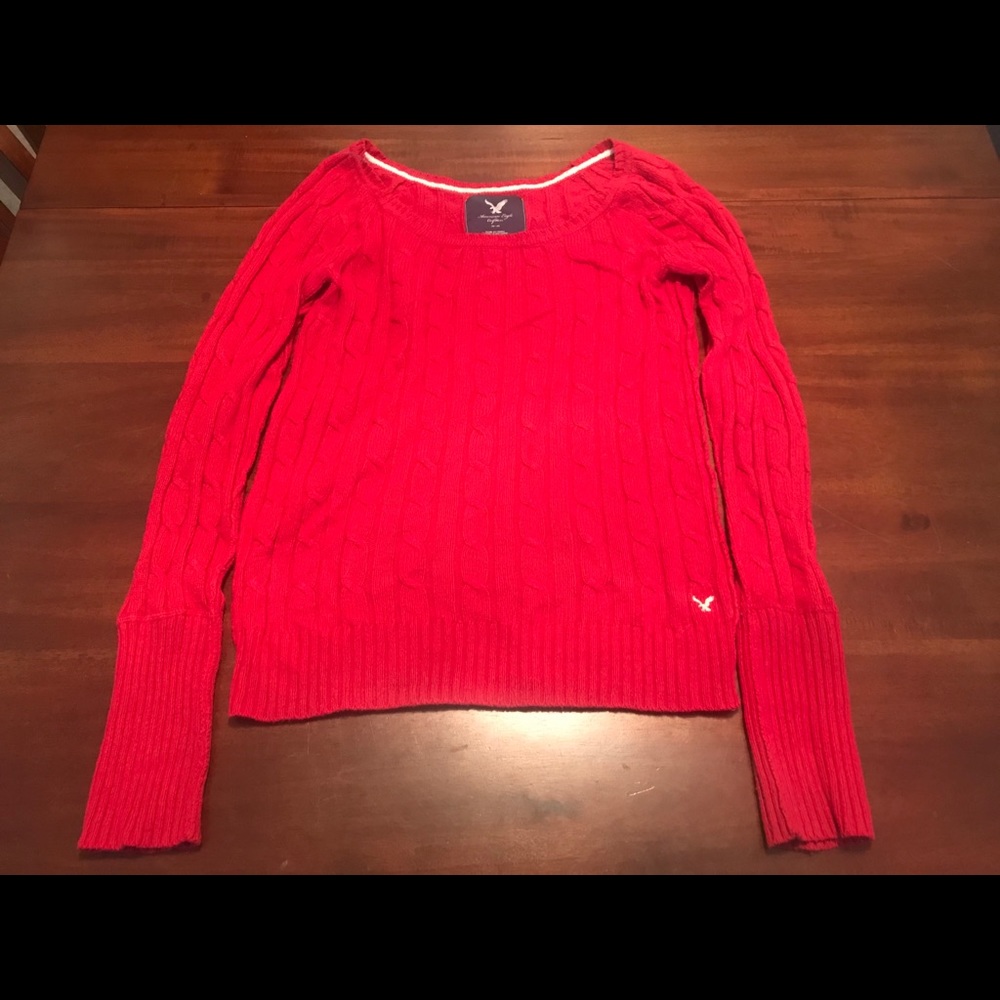 American Eagle Cable-knit Sweater